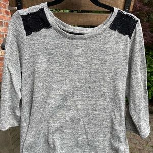 Style & Co Large Lace Sweater